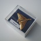 Vulcan Pin Badge - 22ct Gold Plated